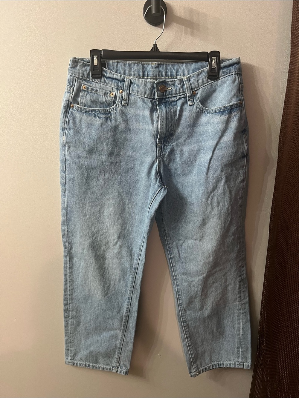 Zara Light Blue Boyfriend Jeans
